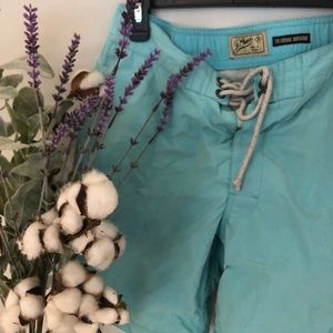 JCrew Swimming Trunks “the original shortboard”